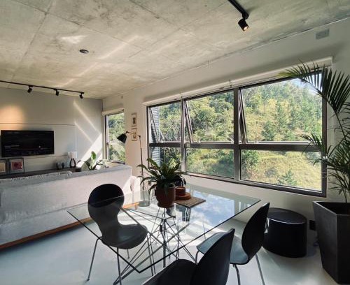 Itajai Apartment | Apartamento moderno no MaxHaus Praia Brava Piscinas, Academia e Vista Verde