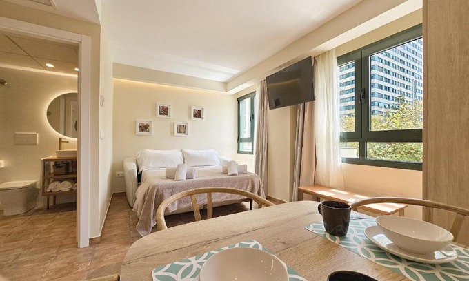 Ciutat de les Arts i les Ciencies Apartment | Apartamentos Las Ciencias Studio P