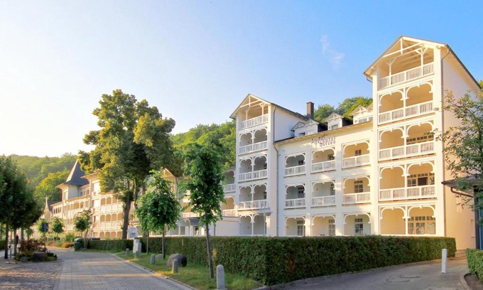 Binz Apartment | Aparthotel Ostsee FeWo 6 Balkon, Meerblick, Strand