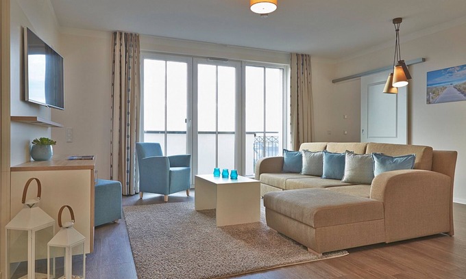 Boergerende-Rethwisch Apartment | Aparthotel Waterkant Suites, Suite 4-77 for up to 6 people.