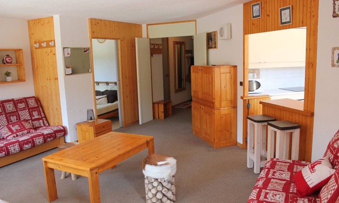 Plagne Centre Apartment | Apartment 10 people Plagne Bellecôte with terrace at the foot of the slopes