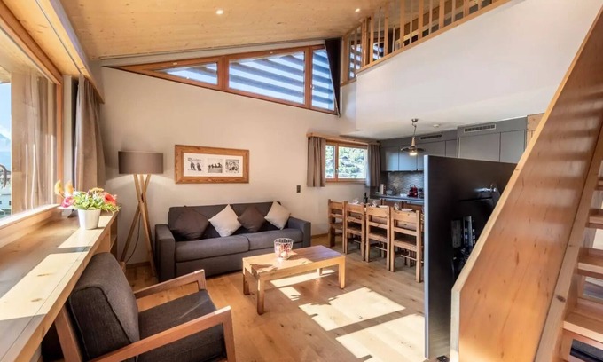 Vercorin Apartment | Apartment 3 Zimmer 8 Personen Duplex Superior