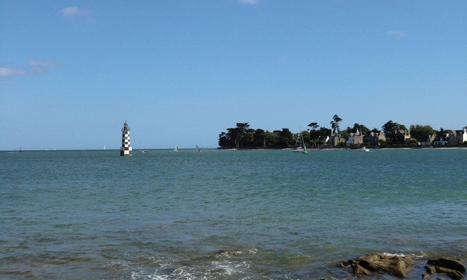 Ile-Tudy Apartment | Apartment 50 meters from the beach in southern Finistère