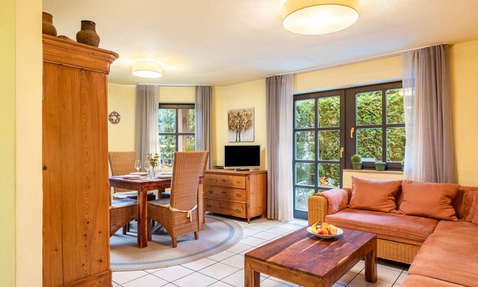 Unterkirnach Apartment | Apartment '69 sqm, Ground Floor' with Shared Terrace, Shared Garden and Wi-Fi