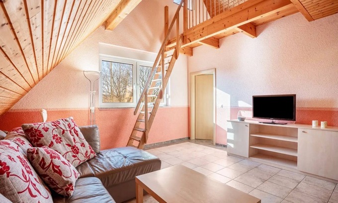 Buschvitz Apartment | Apartment 'Adlerhorst' with Shared Terrace, Shared Garden and Wi-Fi