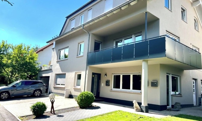 Jossgrund Apartment | Apartment 'Fewo Alex' with Private Terrace, Balcony and Wi-Fi