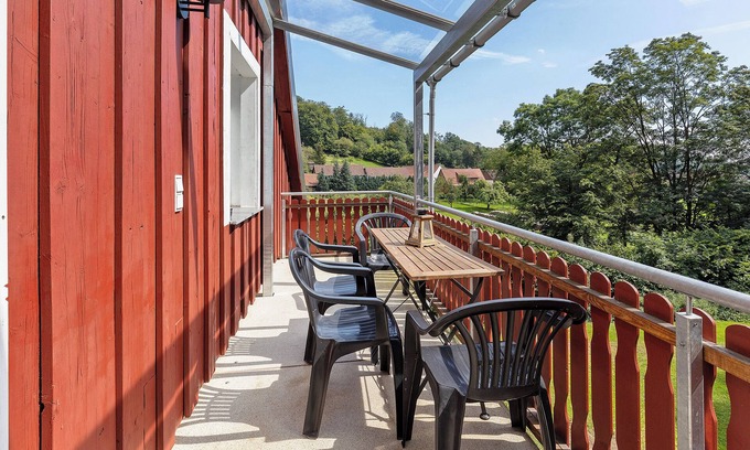 Steina Apartment | Apartment 'Fewo Mit Balkon Am Wald 2-4 Pers' with Mountain View, Private Garden and Wi-Fi