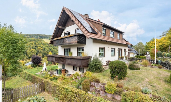 Heringhausen Apartment | Apartment 'Fischer' with Mountain View, Private Terrace and Wi-Fi