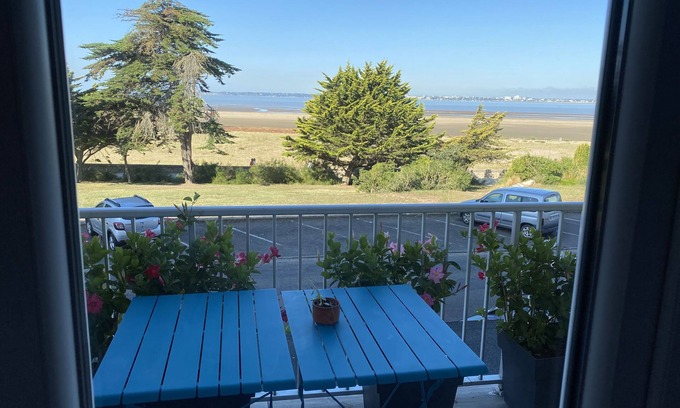 Saint-Brevin-les-Pins Apartment | Apartment 4 People sea view and City Center on foot
