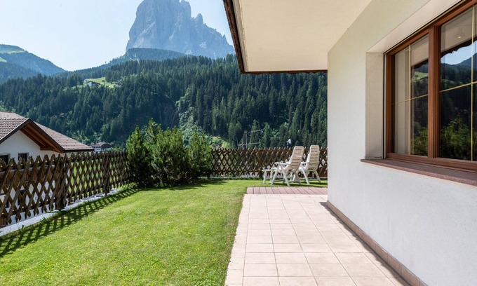 Santa Cristina Val Gardena Apartment | Apartment 'Hotel Residence Gardena Alps 100' with Mountain View, Garden & Wi-Fi
