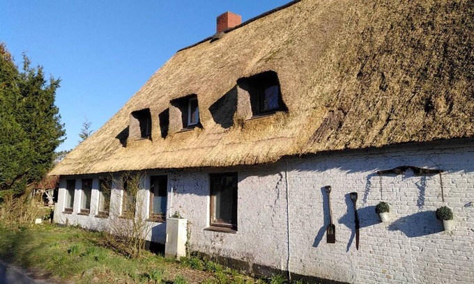 Oldersbek Apartment | Apartment in a thatched house - 10 minutes to the North Sea