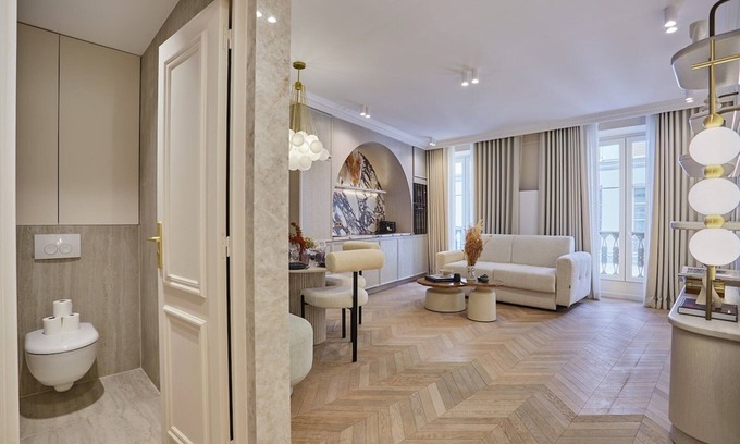 Enfants-Rouges Apartment | Apartment in the Marais With Air-conditioned