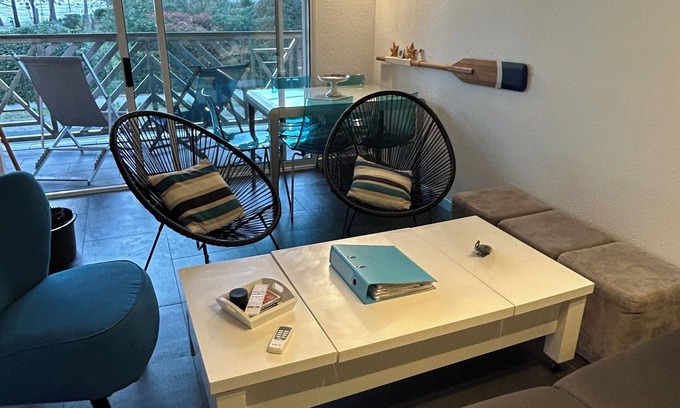 Andernos-les-Bains Apartment | apartment seafront residence with pool and tennis