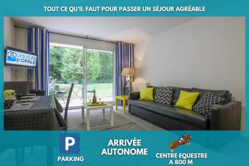 Hardelot-Plage Apartment | Apartment with terrace 2 or 4 people