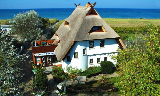 Dierhagen Ost Apartment | App. 3 cabin Windhook Bootsmann - Hotel Haus Windhook (right on the Baltic Sea)