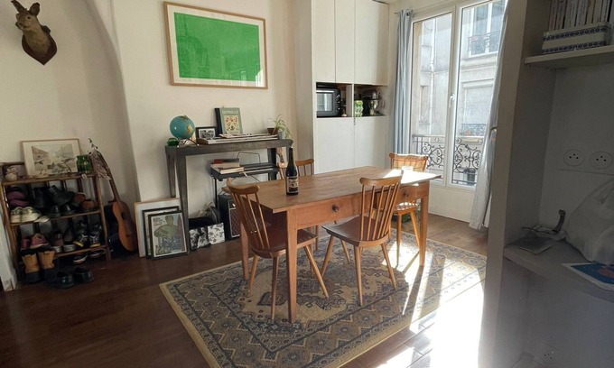Quartier de la Goutte-d'Or Apartment | Appartement Arty et Confortable, au Pied de Montmartre
