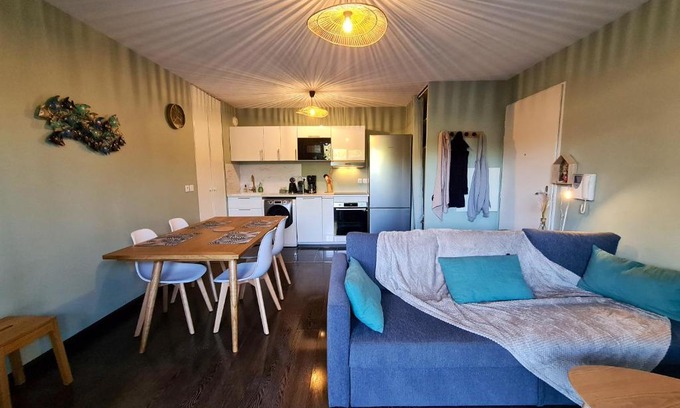 Ares Apartment | Appartement cosy a Ares 40 m² Jardin cloture