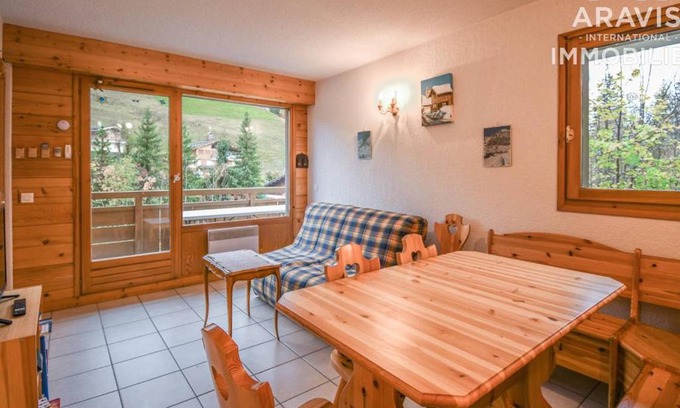 Le Grand-Bornand Apartment | Appartement cosy 4 pers, balcon sud, pied des pistes, village Chinaillon - FR-1-391-166