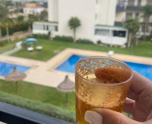 Cherrat Apartment | Appartement familial avec piscine à 900m de la mer Résidence calme