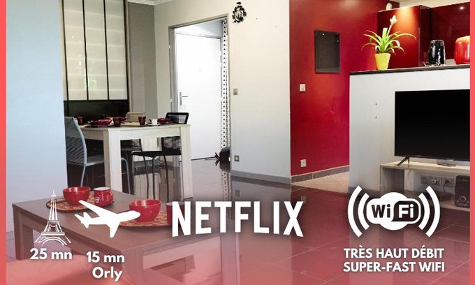 Choisy-le-Roi Apartment | Appartement located at 15 mn from Paris & Orly