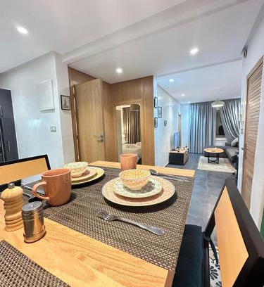 Gauthier Apartment | Appartement Lumineux Bien Equipé Derrière Hotel Idou Anfa Pas de vis-à-vis