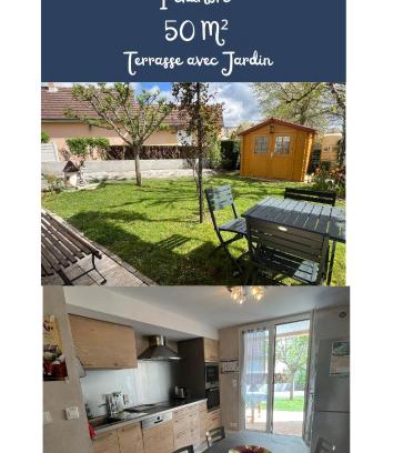 Aurillac Apartment | Appartement plein pied avec terrasse, jardin à Aurillac