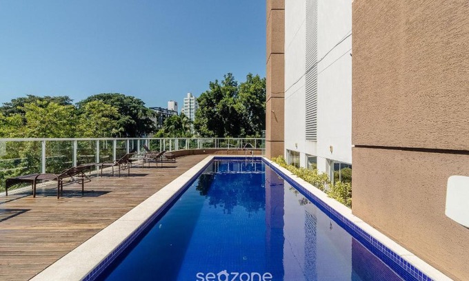 Centro Apartment | Apto em cond. com piscina em Blumenau – PEM1301