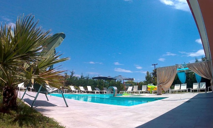 Pefkochori Apartment | Aquamare Studios - Seaview Suite & Pool Bliss