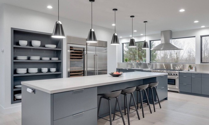 Miami Park House | Architectural Stunner w/Gourmet Kitchen & Private Association Beach on Lake Michigan!