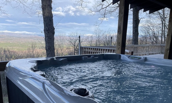 Littleton House | Astounding! NEW HOT TUB & SAUNA Luxury Cabin Home w/ Distinctive Views! Unwind~