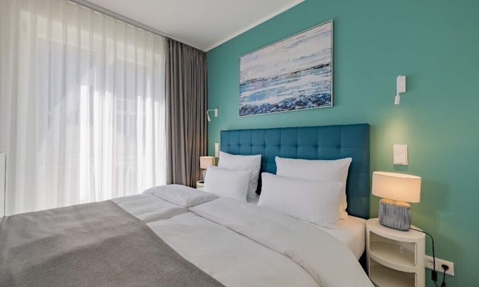 Alt-Travemunde/Ronnau Apartment | Atlantic Grand Hotel - Appartement Plus mit Balkon Oder Veranda