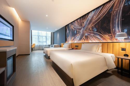 Qiao Kou Hotel | Atour X Hotel Wuhan Hang Lung Plaza NetEase Cloud Music