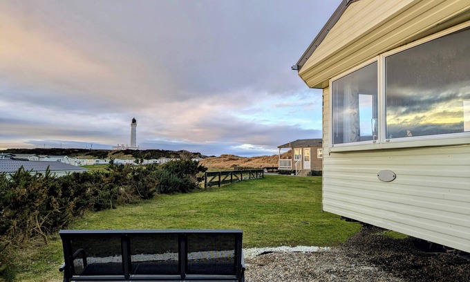Lossiemouth House | Aurora on the Dunes: Coastal Stay Near West Beach with Lighthouse View!