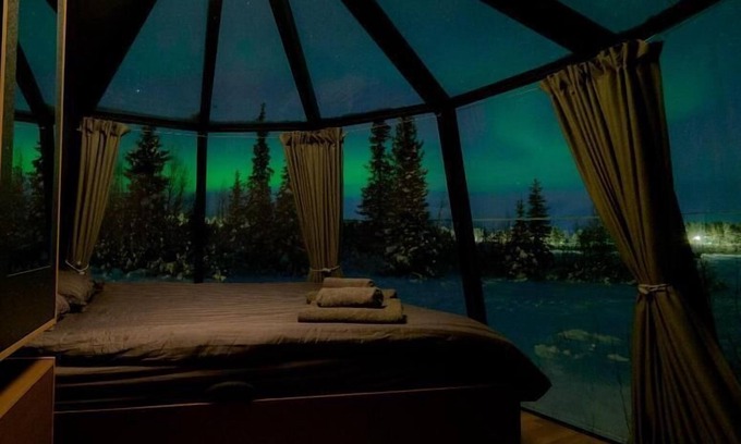 Jukkasjarvi Other | Aurora RiverCamp Glass Igloos and Cabins