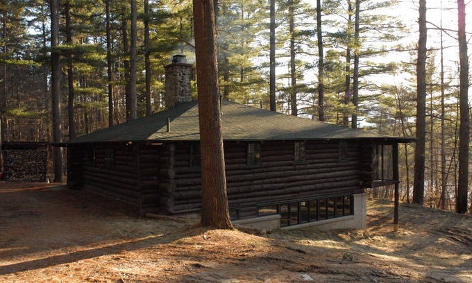 Jay Cabin | Authentic Log Cabin, Secluded Site on the Ausable River