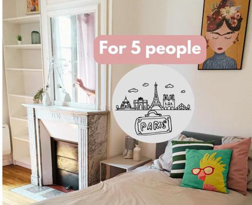 Les Puces de Saint-Ouen Apartment | Authentic suites parisien -Paris historique