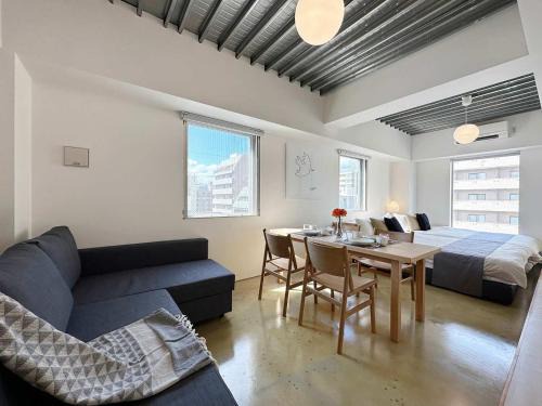 Hiroshima City Centre Apartment | b hotel Arts Dobashi - Modern 1 BR apartment good for 6 people