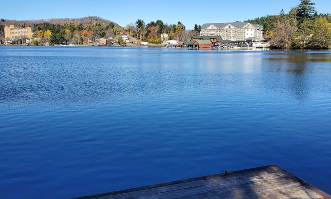 Saranac Lake Cabin | Baker Cabin at Colden Lodge A Romantic Adirondack Private Cabin on Lake Flower