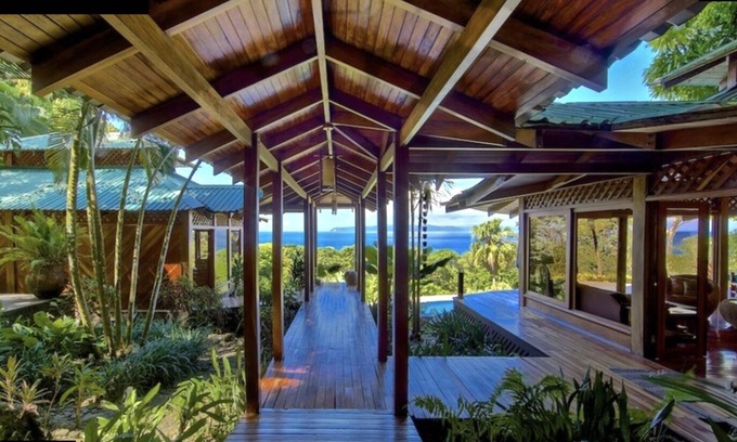 Pavones House | Bali Style Surfer/Family Compound-like House 5 min walk to beach - Jungle, Ocean