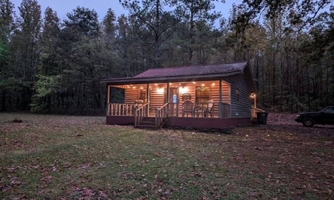 Moulton Cabin | Bankhead Hideaway - Peaceful Retreat w/Hot Tub in Bankhead Forest. Dog Friendly!