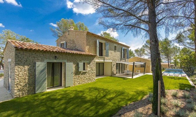 Gordes Villa | Bastide en Pierre - Gordes - 4 chambres - 3 SDB