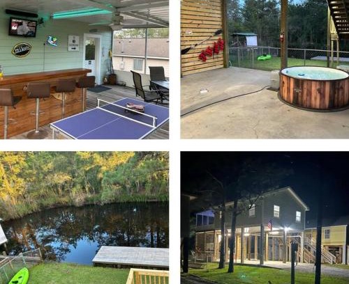 Shoreline Park House | Bay Breeze Bliss-Hot Tub, Bar and Canal 5mi to Beach