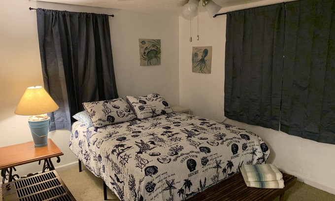 Cottage Line Apartment | Beach Side Studio #2 - Pet Friendly, WiFi, Off-Street Parking, Large Smart TV