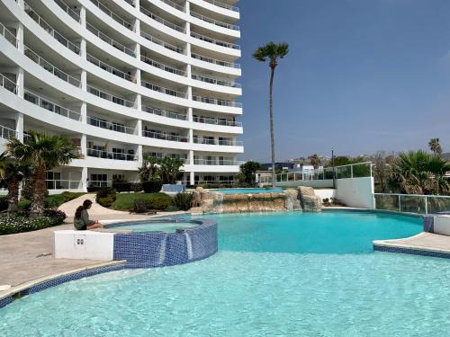 Popotla Apartment | Beachfront 4 BR Penthouse - Pool Steps to Beach & Mins to Downtown