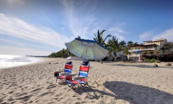 Punta de Mita Villa | Beachfront Casa Mar de Grecia- Private beach