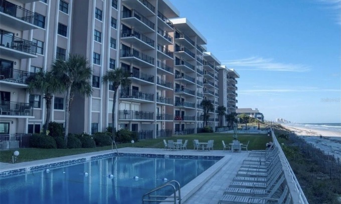 Ponce Inlet Condo | Beachside Sandcastle - Oceanfront, 1st-level Condo in Ponce Inlet