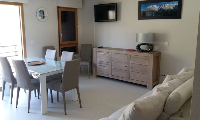 Saint-Gervais-les-Bains Apartment | Beautiful new duplex apartment large balcony and garage