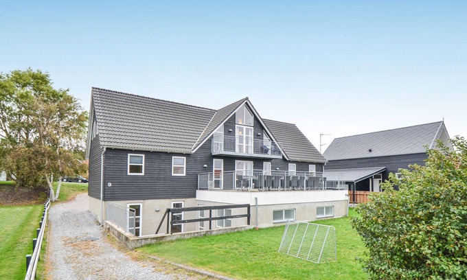 Vibæk Strand House | Beautiful home in Ebeltoft with sauna