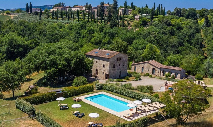 Collalto House | Beautiful apartment in villa with private pool, A/C, WIFI, TV, patio and panoramic view