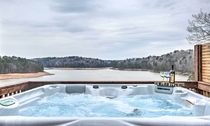 Woodstock Apartment | Beautiful Lakefront Studio: Dock, Fire Pit, Kayak